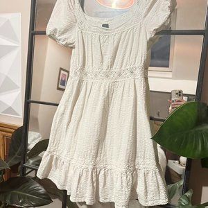 Urban Outfitters Womens White Dress